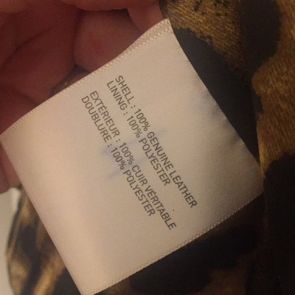 Laundry Shelly S White Leather Jacket - Picture 7 of 7